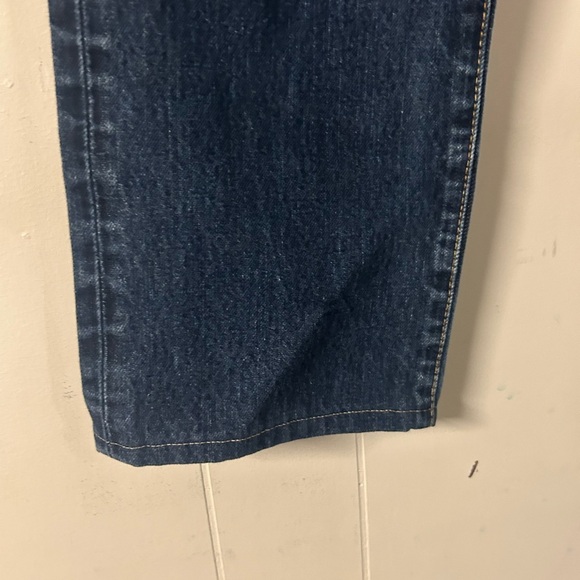 Polo Ralph Lauren Mens Jeans 34 Varick Slim Straight Dark Blue Denim Dungaree - Picture 3 of 10